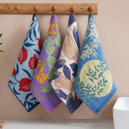 1PC-34X40cm large kitchen towel, quick-drying four-layer cotton gauze, decorative family dining room tea towel