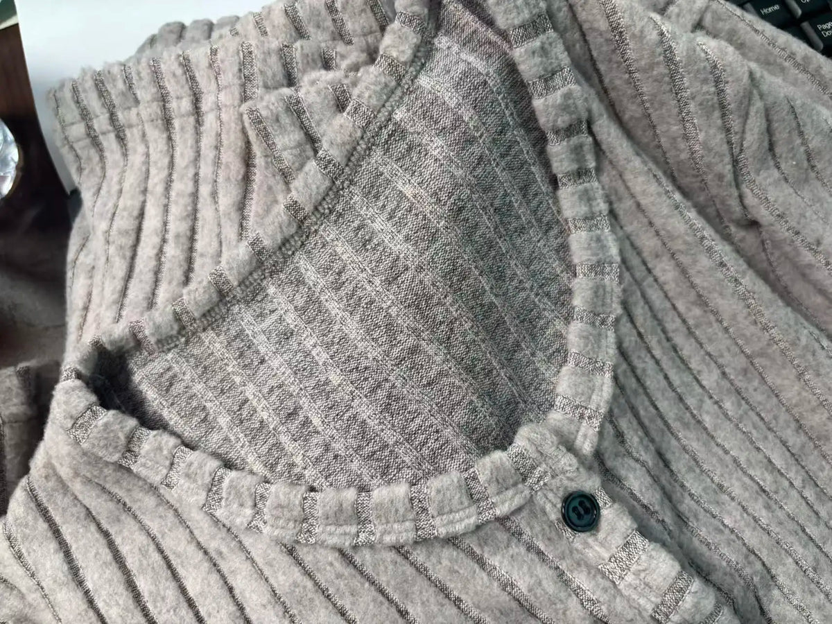 Elegant Women's Woolen Dress Set, Autumn and Winter Half Length Skirt and Cardigan Set, 2-Piece Set, Knitted Matching Set