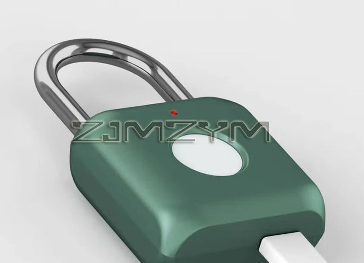 Portable Smart Fingerprint Lock USB Electronic Safety Locks Keyless Luggage Bag Padlock Fingerprint Unlock Fingerprint