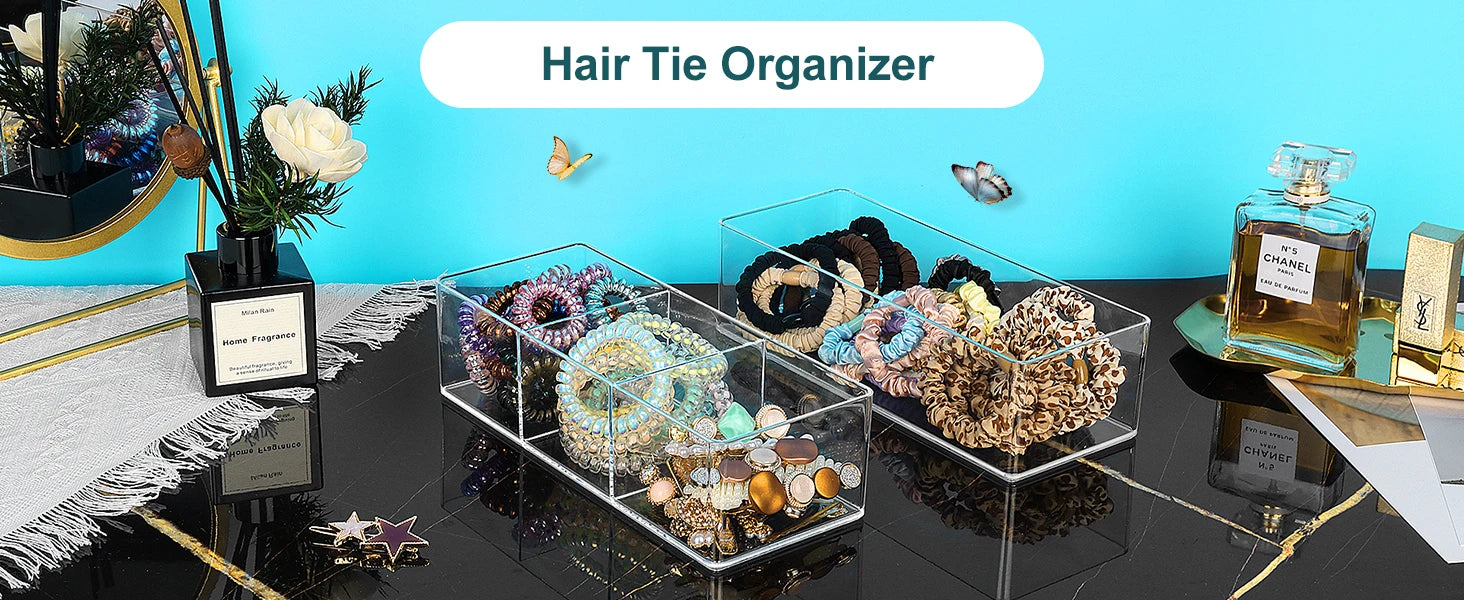 Makeup Organizer for Drawer, Makeup Organizer for Vanity, Countertop, Bathroom, Kitchen and Cabinet Storage Boxes