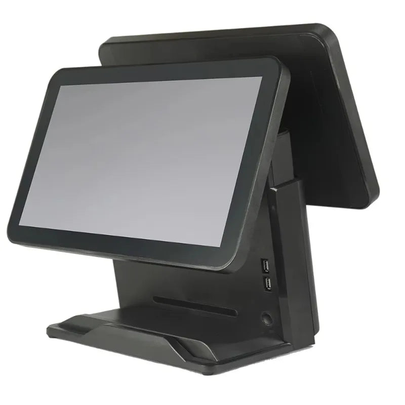Black Dual Screen Window All in One Touch Screen Pos Cash Register