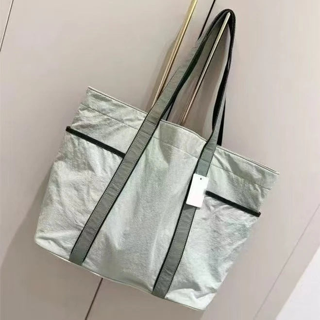 Lemon Casual Yoga Sports Single Shoulder Bag multi-pocket waterproof canvas bags 20L large capacity yoga tote bag handbag
