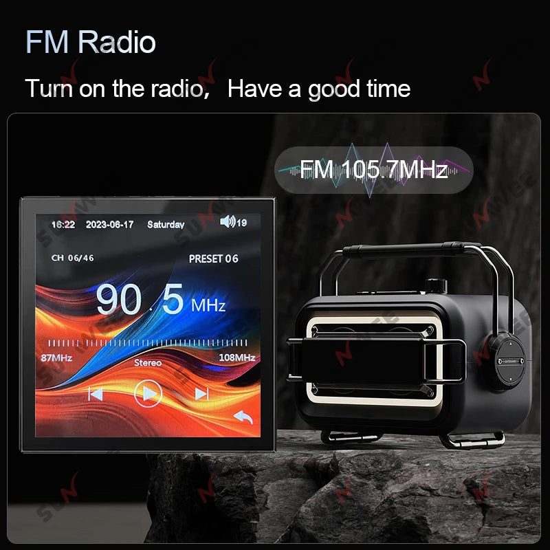 86 type touch screen Home Theater Sound System bluetooths TF AUX audio  in wall power amplifier Fm Radio Background music player