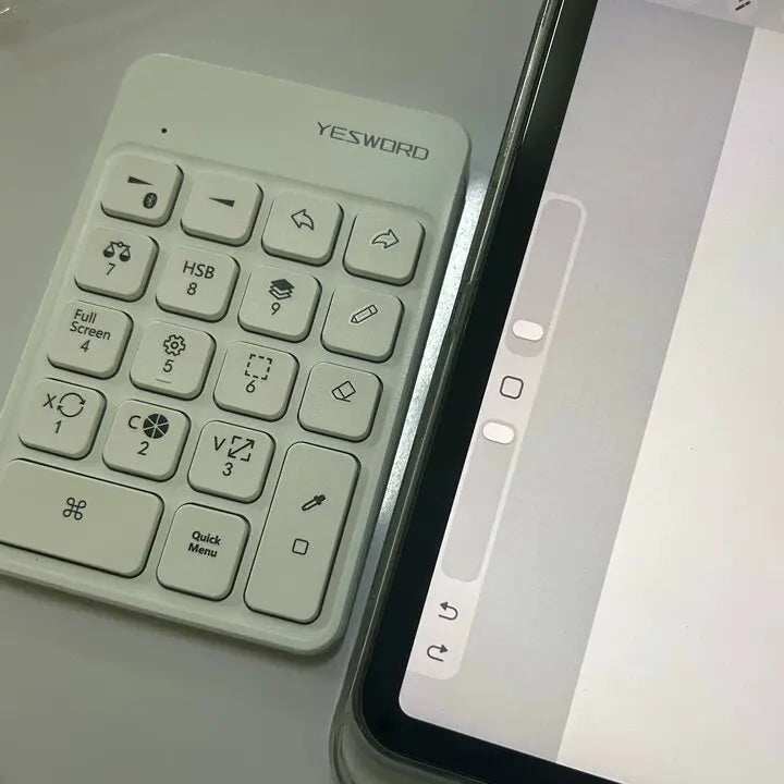 Quick Bluetooth Wireless Keyboard—Ultra-Thin Portable Mini 4241ehrhb