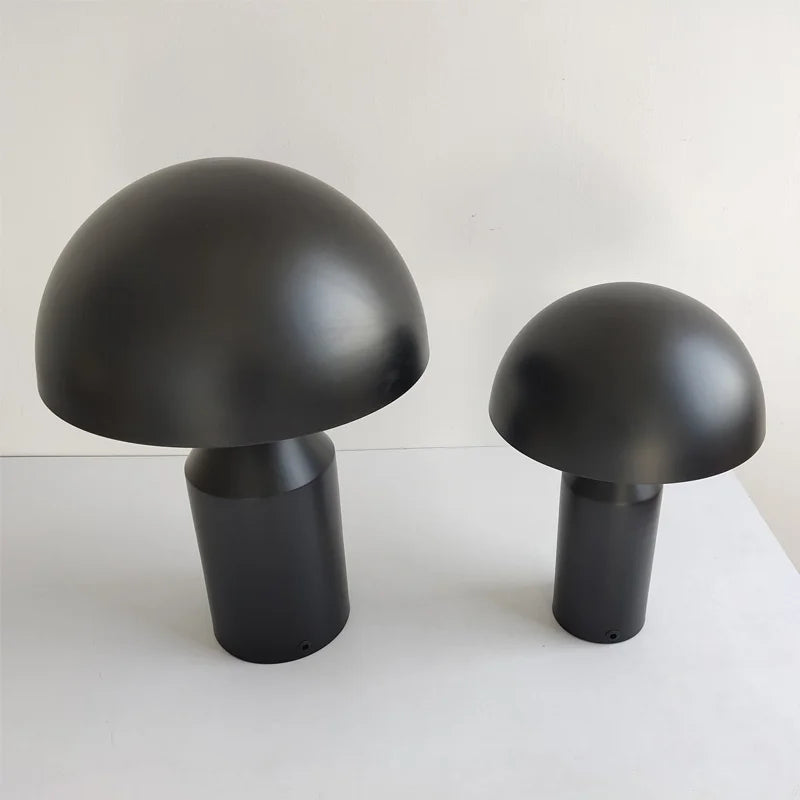Oluce Atollo Lamp Modern Creative Mushroom Lamp for Bedroom Study Living Room Decoration Gold White Black Bedside Table Lamp
