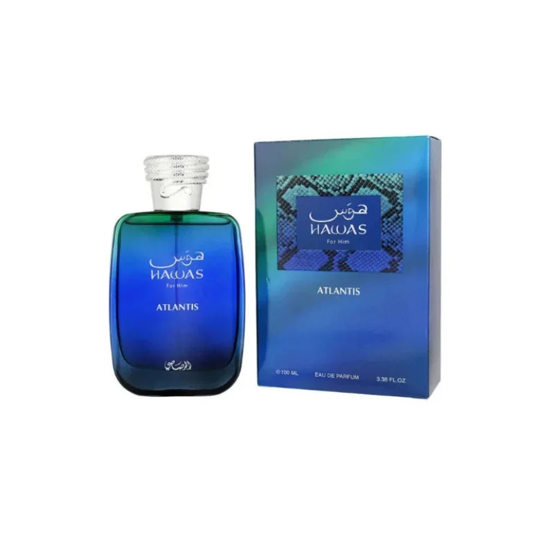 Rasasi Hawas for Him Men's Eau De Parfum – Middle Eastern Fragrance | Hawas Ice | Hawas Elixir Women's Perfume