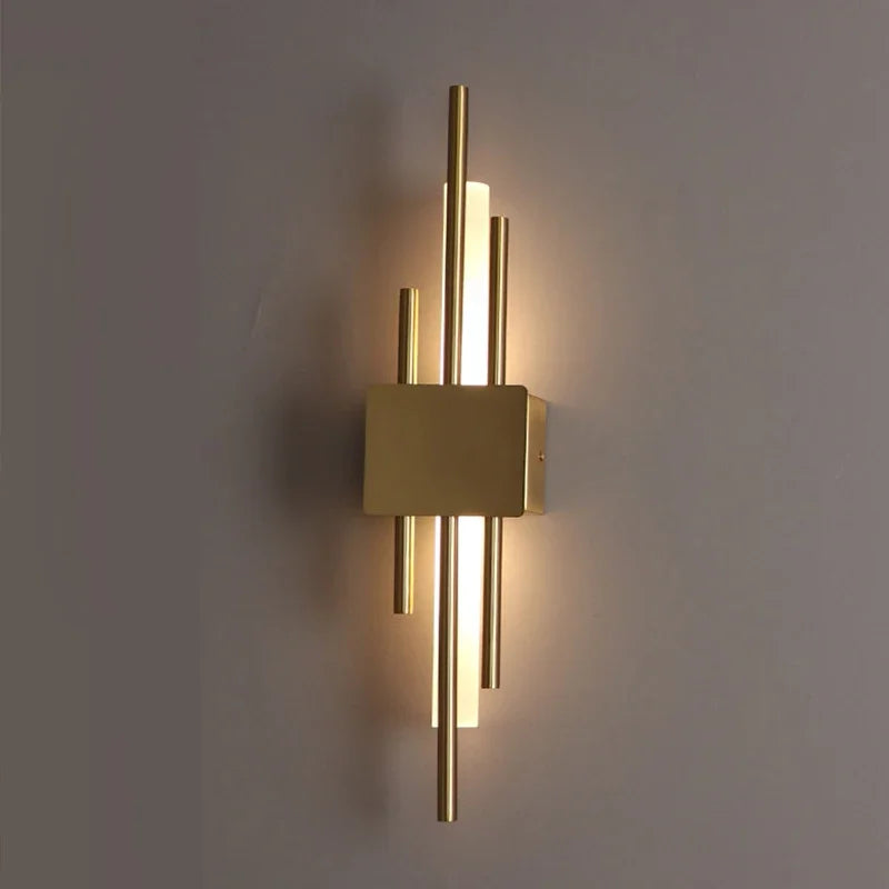 Led Wall Lamp Nordic Indoor Lighting Bathroom Wall Sconces Light Fixture Living Room Corridor Bedroom Decoration Led Wall Light