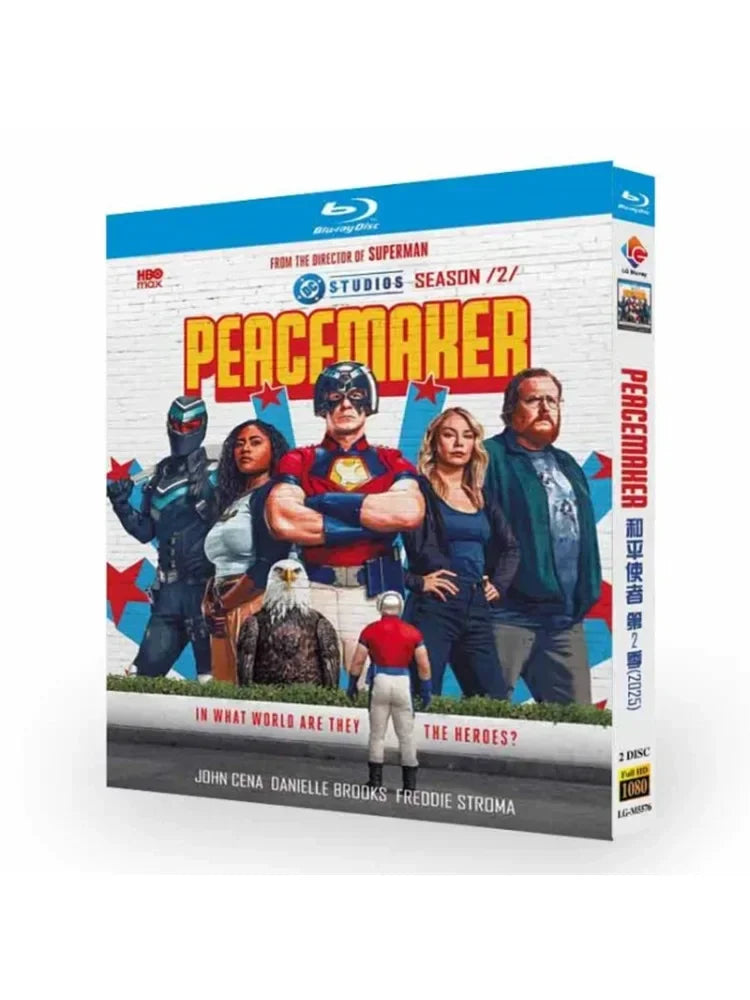 Peacemaker season 2 daca (2025) Blu-ray disc