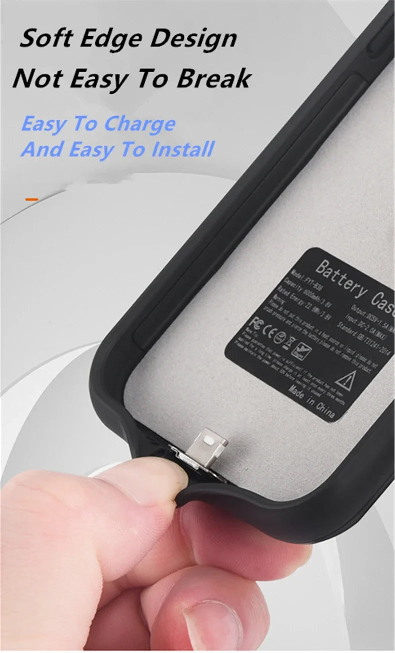 10000Mah Newest For IPhone 17 Pro Max 17 Air Battery Case Battery Charger Case Bank For IPhone 17 Pro Max Power Case