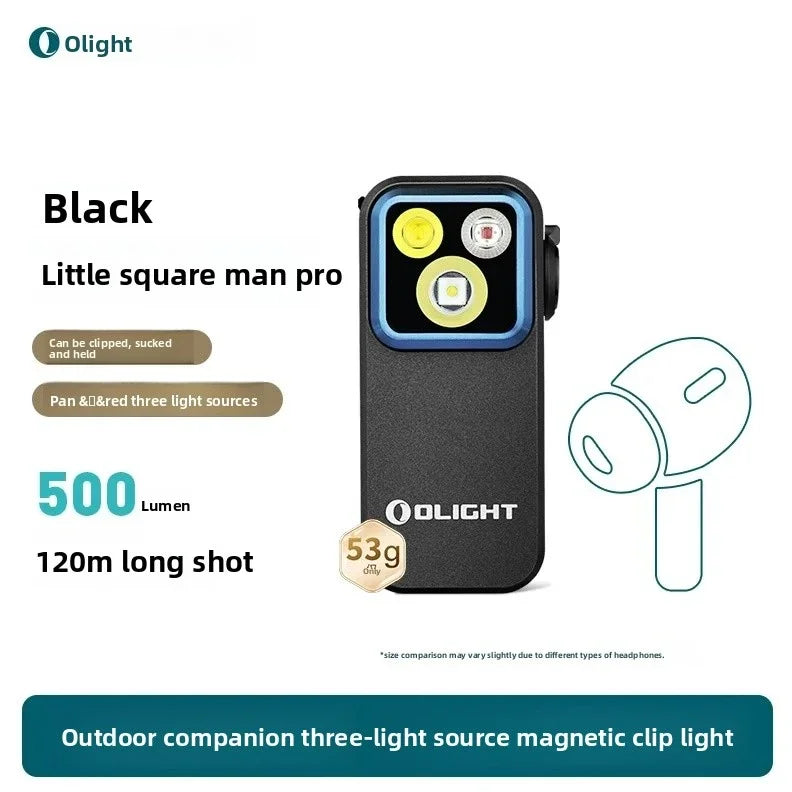Olight Oclip Pro Ultra Flashlight 5.7cm Aluminum Alloy Outdoor Magnetic Headlight Portable Mini Flashlight Lithium Battery Gifts