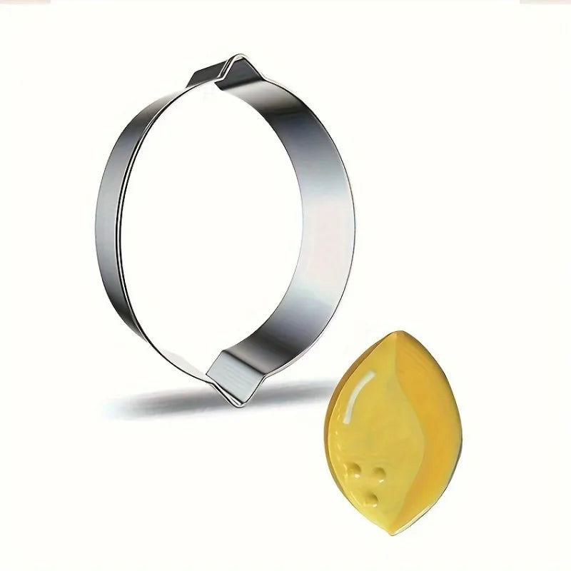 1pc of DIY Stainless Steel Lemon Cookie Mold