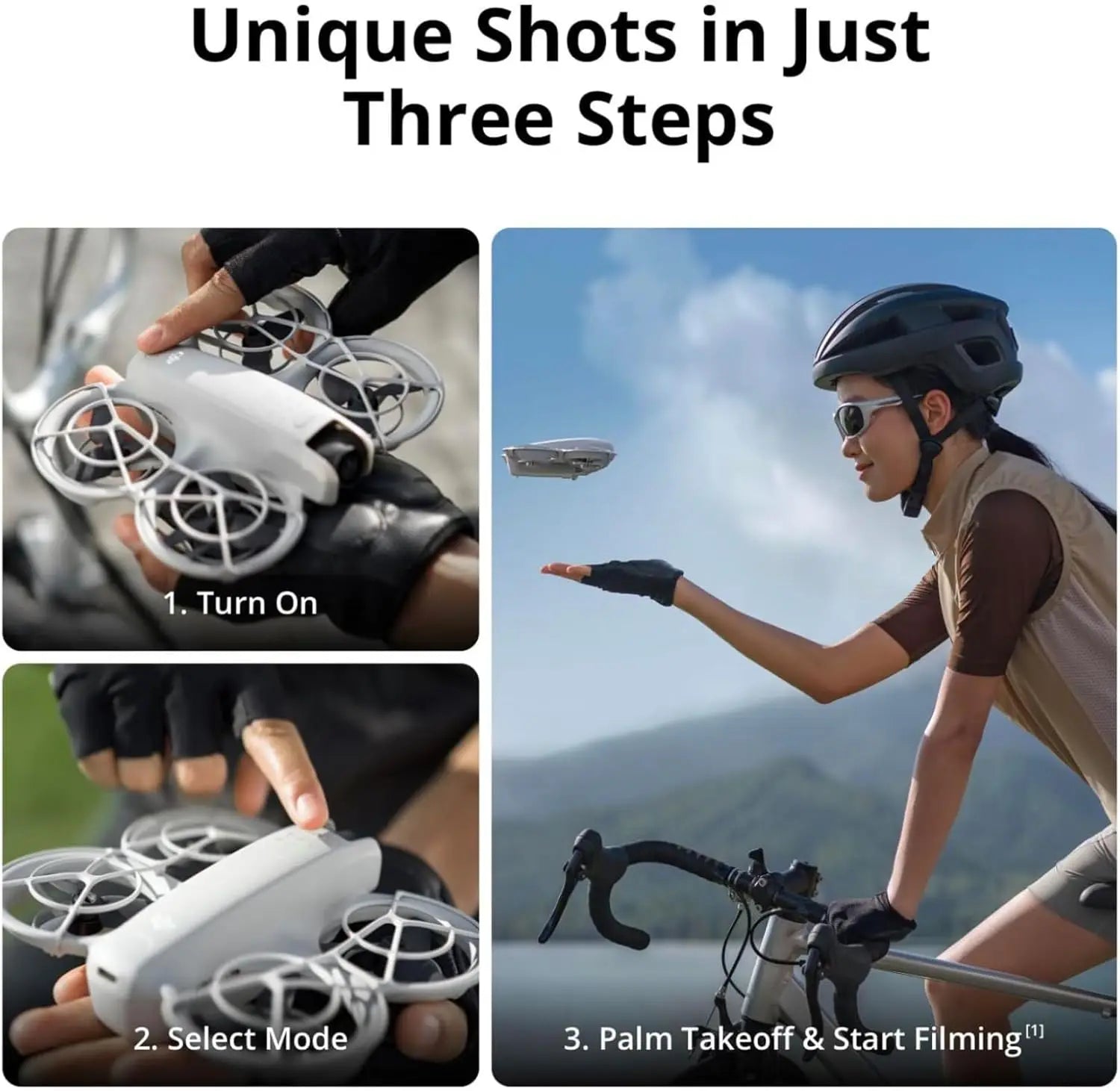 DJI Osmo Pocket 4 Standard combo,4K/6K Pocket Gimbal Camera All New with 1-Inch Sensor 107GB Storage ActiveTrack 7.0 for Vloggers
