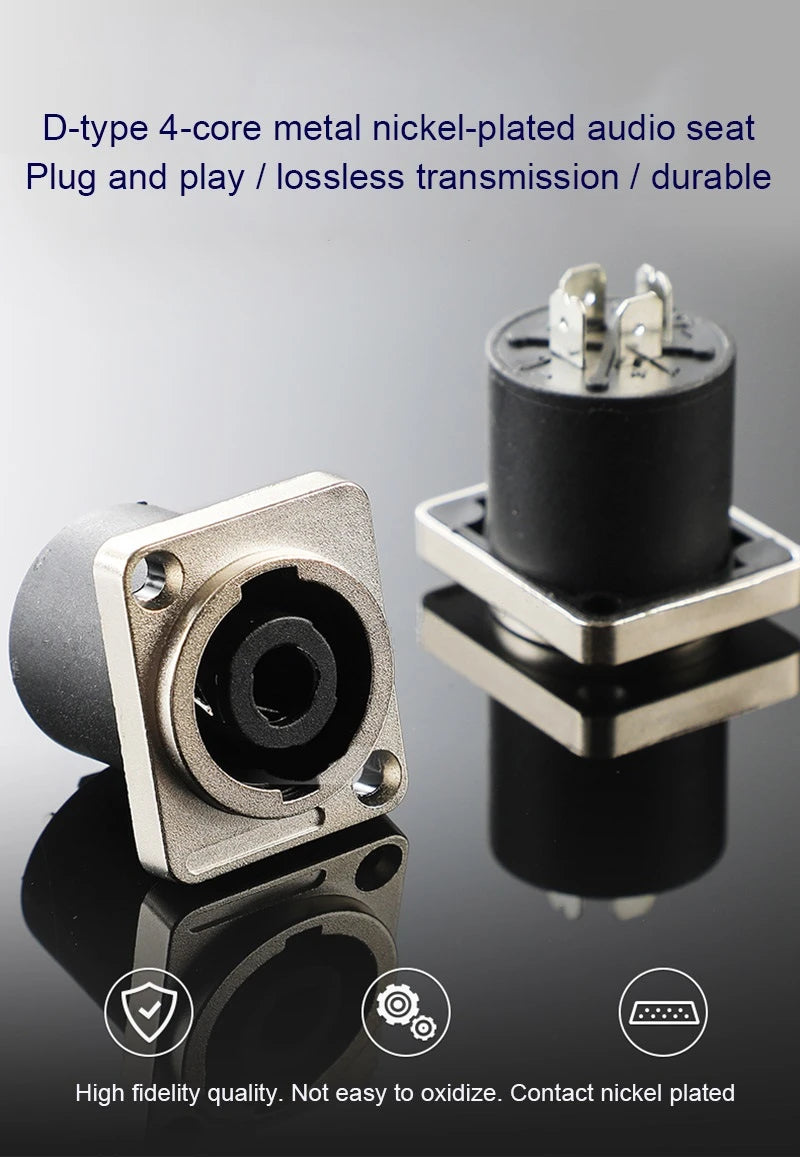 D-type Multifunctional Data Module 86 Panel audio video socket XLR VGA BNC RJ45 RJ11 Jack 3.5/6.35 RCA USB3.0 TypeC Connector