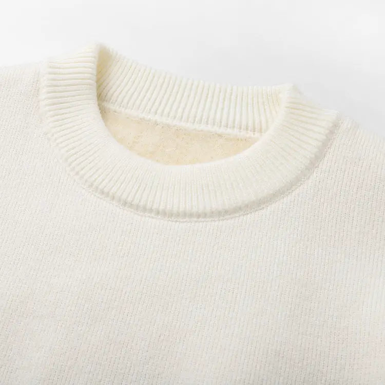 Men Korean Fashion Sweaters Solid Color Oversized Sweater Men Long Sleeve Shirts Autumn Winter Clothing Men Streetwear Pullovers
