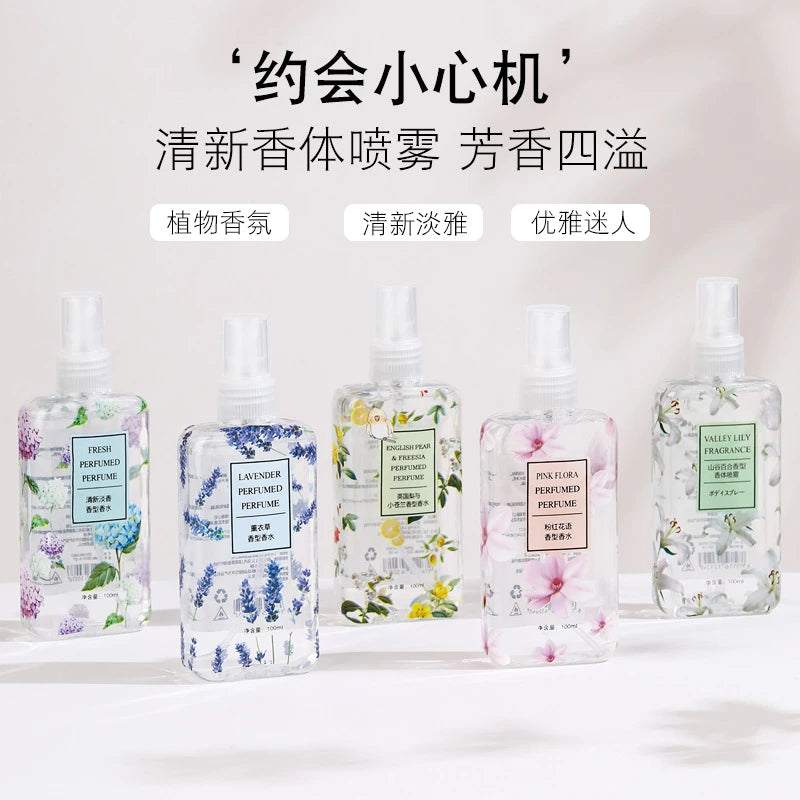 Perfume With Long-lasting Fragrance Fresh And Light Rose And Jasmine Scent Holiday And Birthday Gift For Men And Women With Box