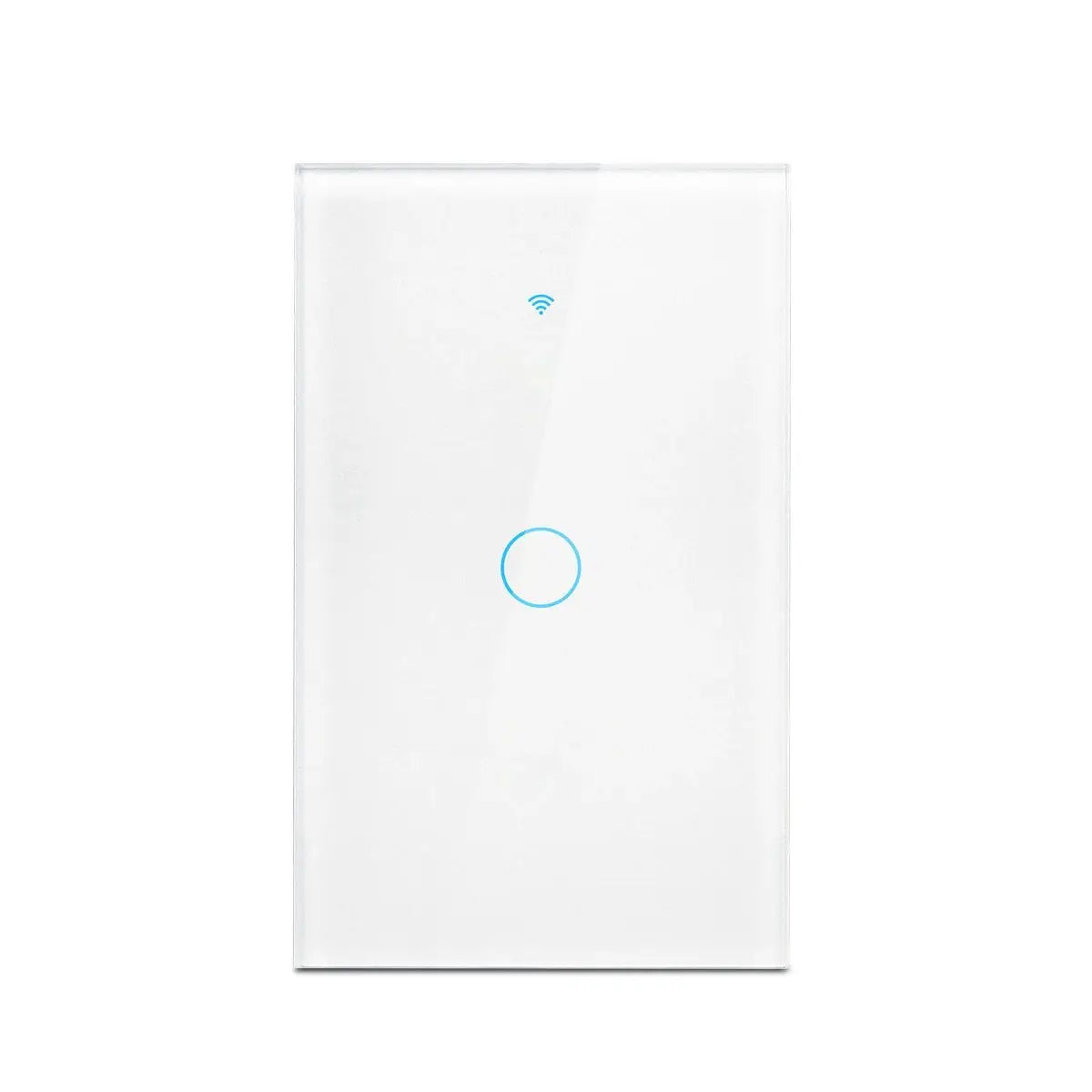 Smart Wifi Touch Switch Neutral Wire/No Neutral Wire Required US 1/2/3/4 Gang Light Switch Works with Tuya Smart Life App