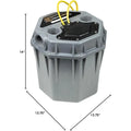Commercial 1/2 HP Drain Pump Submersible Sump Pump Water Sewage Effluent with Float Switch