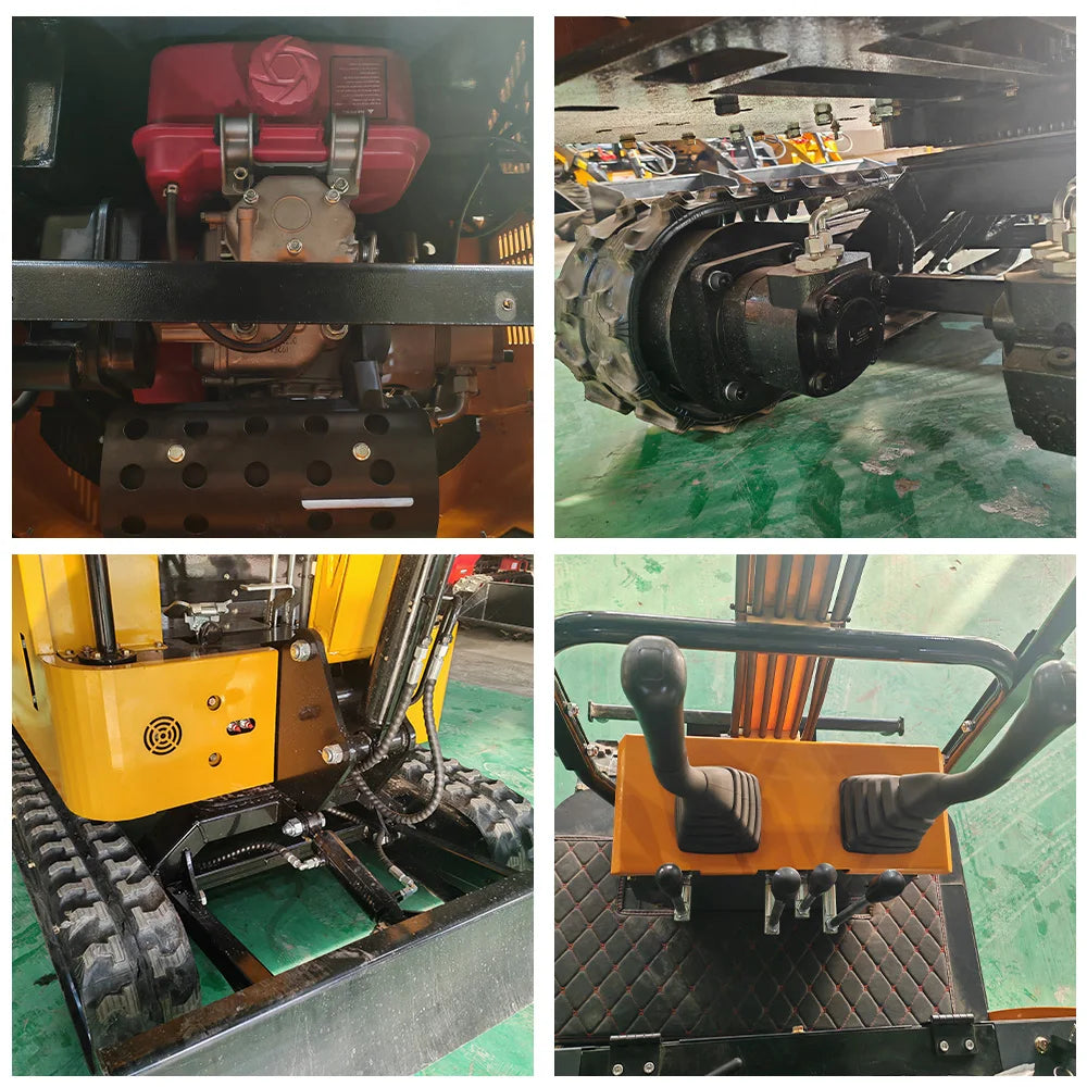 1.5 Ton Small Crawler Digger Euro 5 Factory Direct Sales Hydraulic Excavator Crawler Micro Digger With Kubota Small excavator