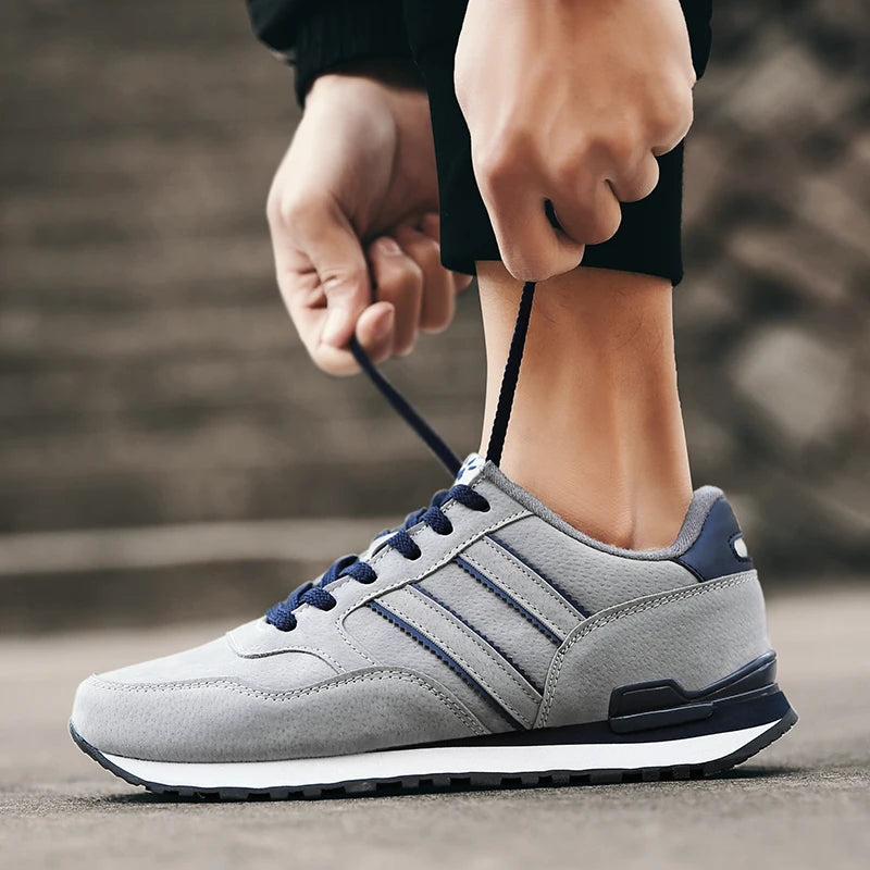Men's Sneakers Cemented Shoes Autumn Light Walking Shoes Lace-up Spring Daily Shoes Outdoor Tenis Masculino Zapatillas Hombre