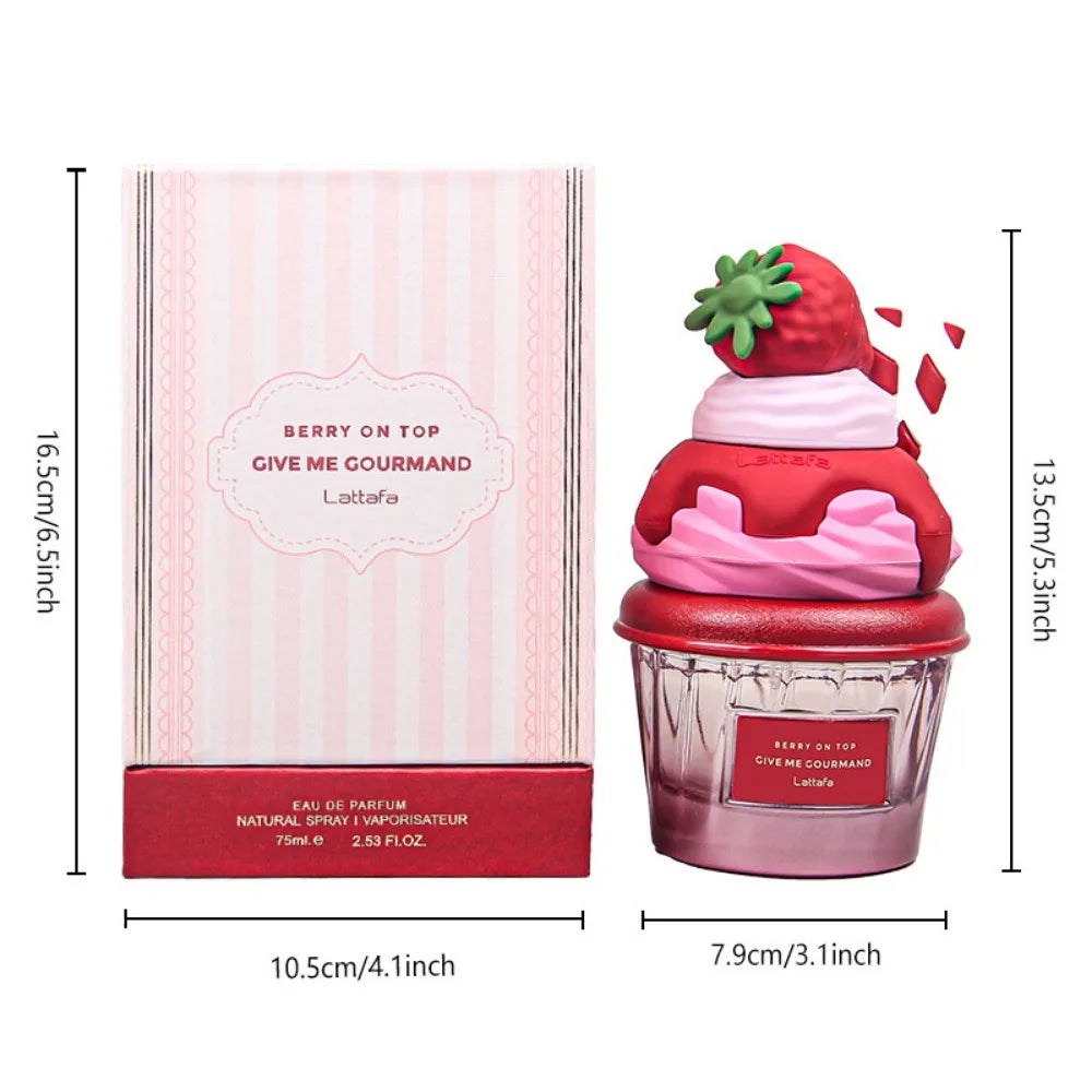 Creamy Ice Cream Scented Perfume – Sweet Fragrance Gift Set, 75ml. A Middle Eastern Perfume for Women, Arabian Fragrance