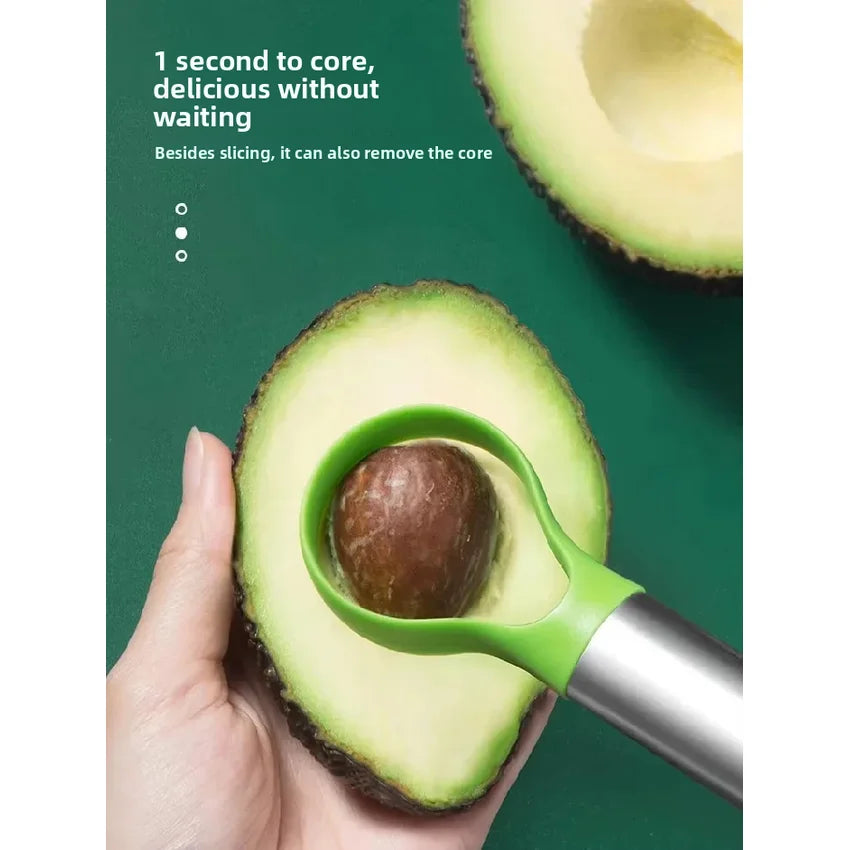 Avocado Knife Gadget Stainless Steel Cutters Kitchen Gadgets Fruit Cutting Artifact All for Kitchen and Home Dragon Fruit Slices