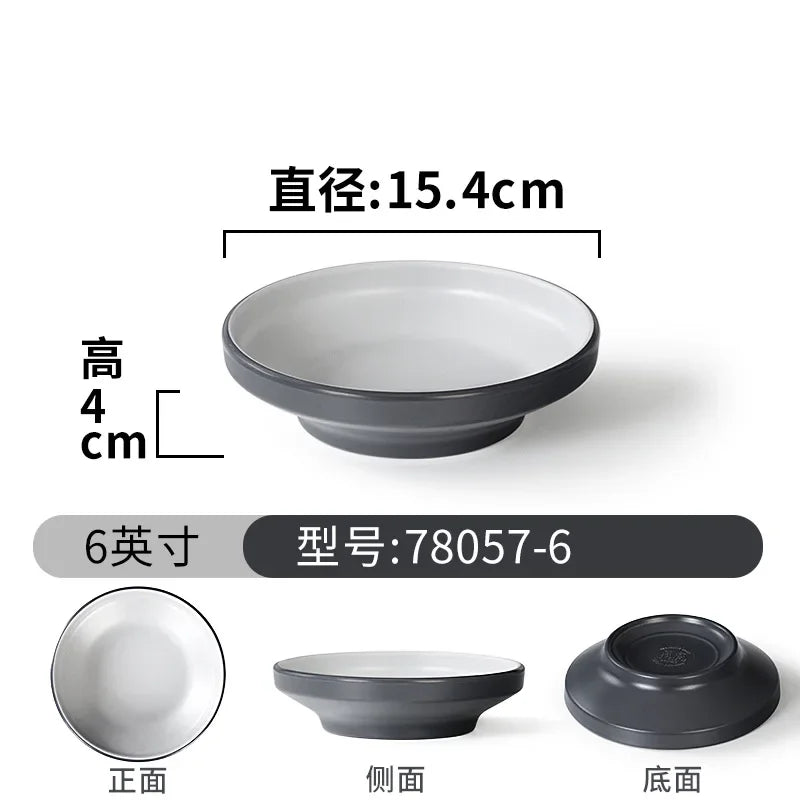 1PCS Tableware/high-end Cold Dish Plates/non Fragile Plates/bowls/sushi Plates, Japanese Style,A5 Food Grade Melamine