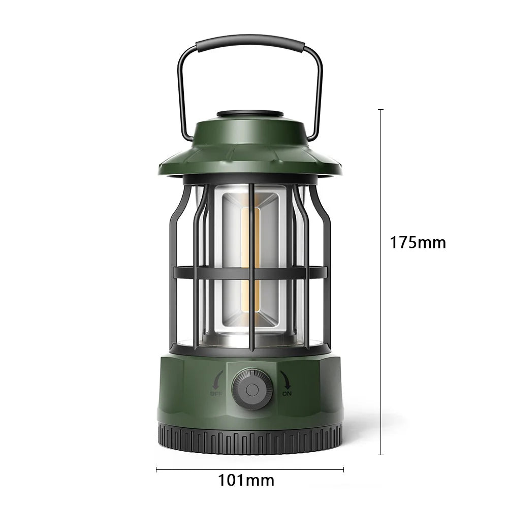 Outdoor Camping Lights Tent Portable Horse Lights Gifts Ningbo Retro Charging Camp Lights