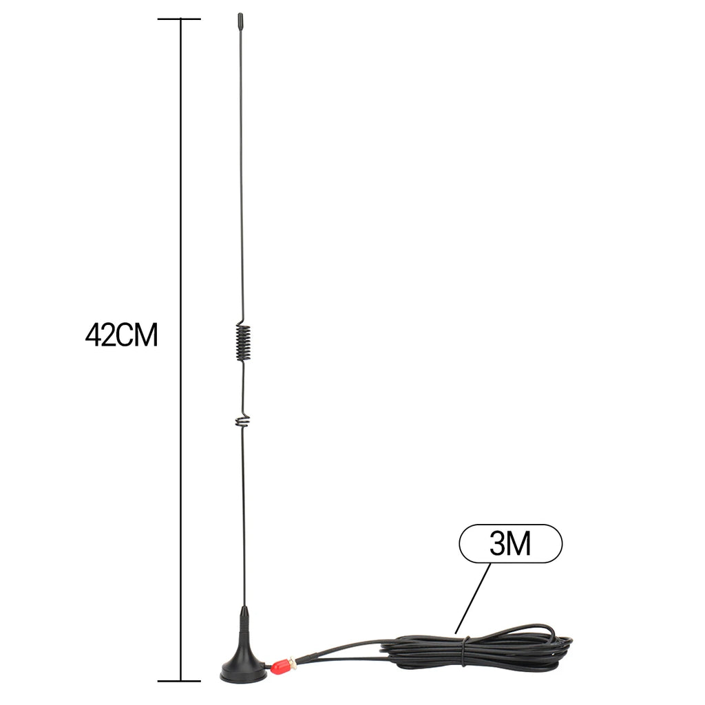 UT-106UV Car Antenna Walkie Talkie Magnetic SMA-Female VHF UHF On board Antenna for UV-5R 5RH 21 Pro Quansheng UV-K5 Ham Radio