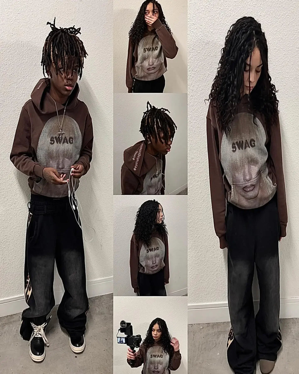 Harajuku Y2k Casual 3DS Hoodies Women Grunge Streetwear Sweatshirt Tops Goth Oversized Hoodie Clothes Tracksuit Men Clothing