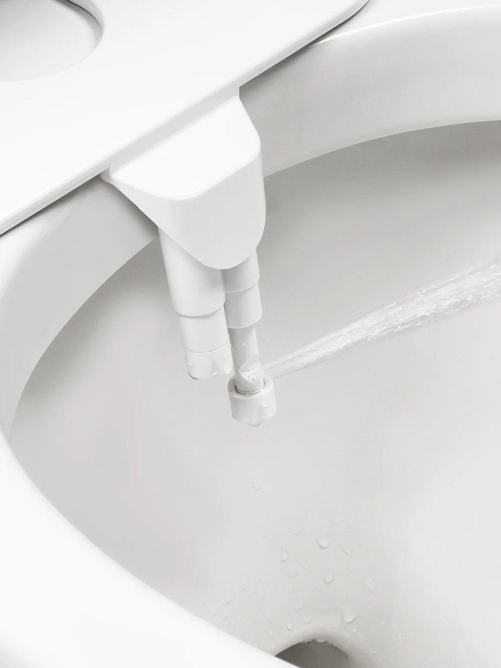 SAMODRA Button Bidet - Non-ElectricSelf  Cleaning Dual Nozzle (Frontal and Rear Wash) Fresh Water Bidet Toilet Seat Attachment