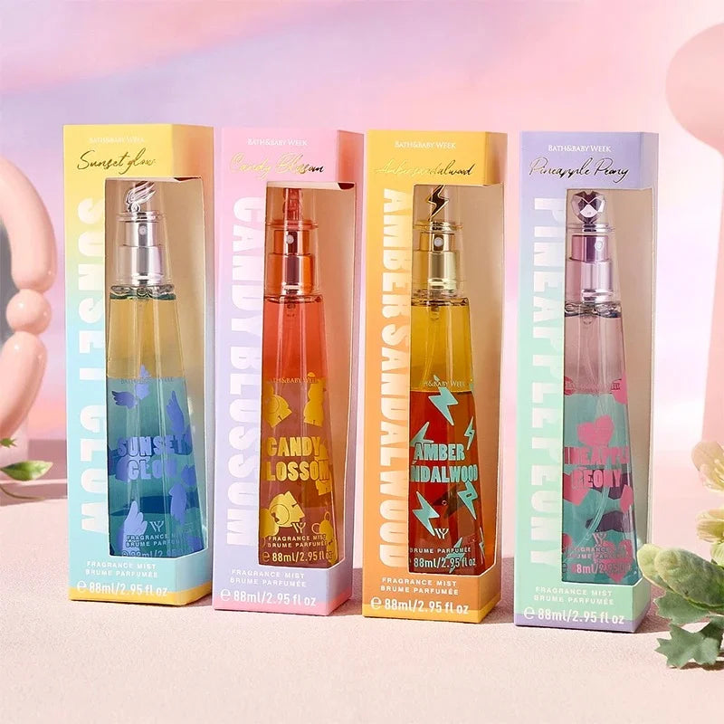 Women's Body Deodorant Spray, Southeast Asian Perfume Middle East Long-lasting Scent Floral and Fruit Scent 88ml Girl Gifts