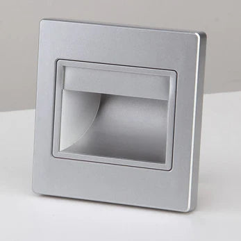 LED Step Light 1.5w Indoor Stair Lamp Wall Corner Night Lights Square Staircase Lamps For Villa Hotel Pathway Lobby Stairway