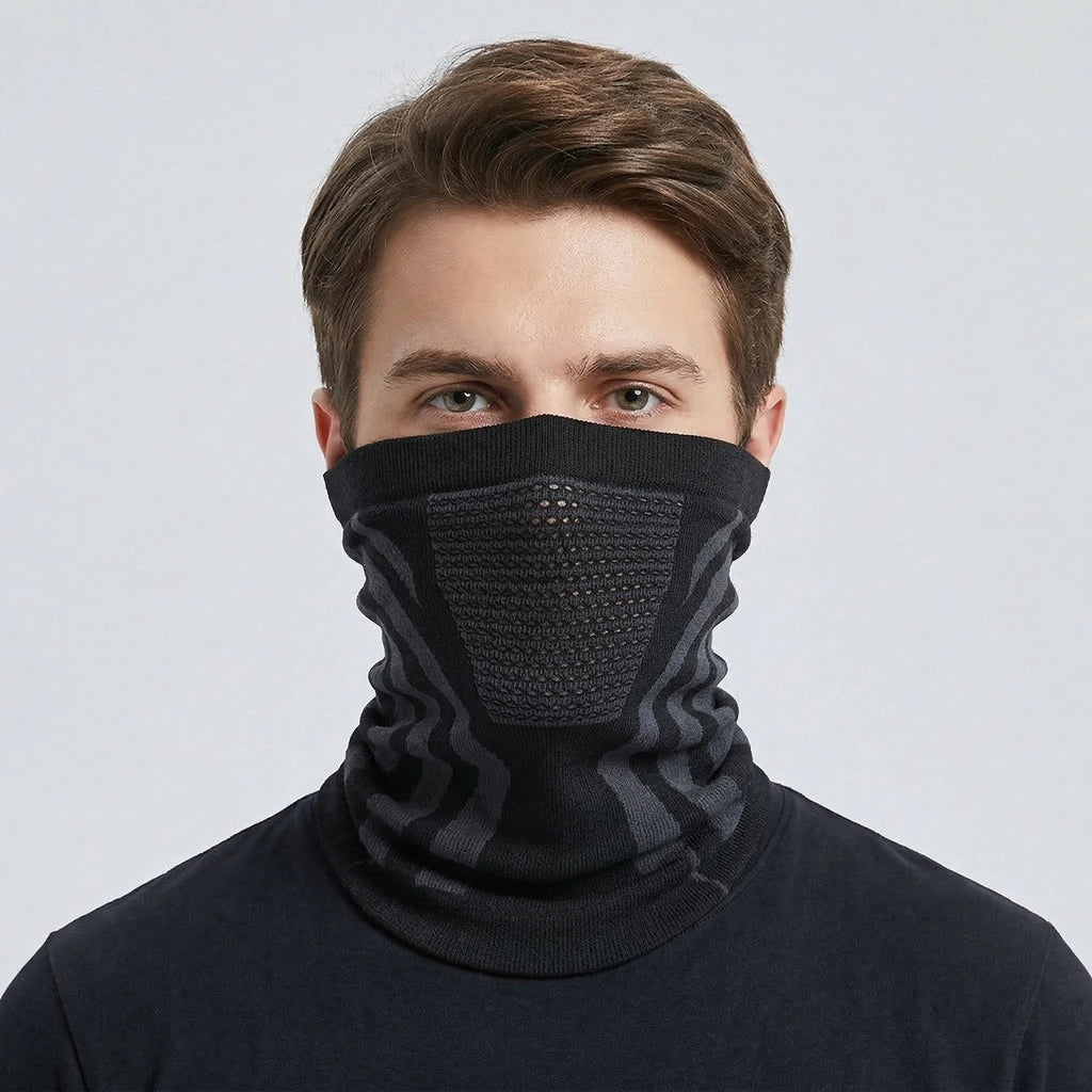 1pc/2pcs/3pcs Unisex Winter Breathable Warm Ski Mask Bike Motorcycle Half Face Mask Scarf Outdoor Hiking Fishing Cycling Mask