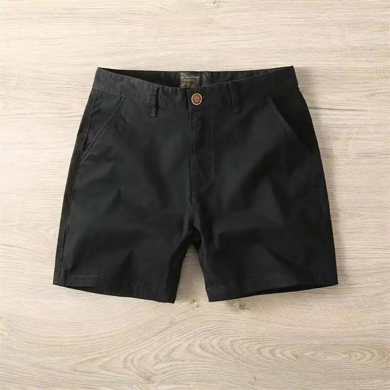 Korean Fashion Camouflage Shorts for Men's Casual Stretch 2025 Summer New Slim Fit and Wear-resistant Shorts Male Clothing