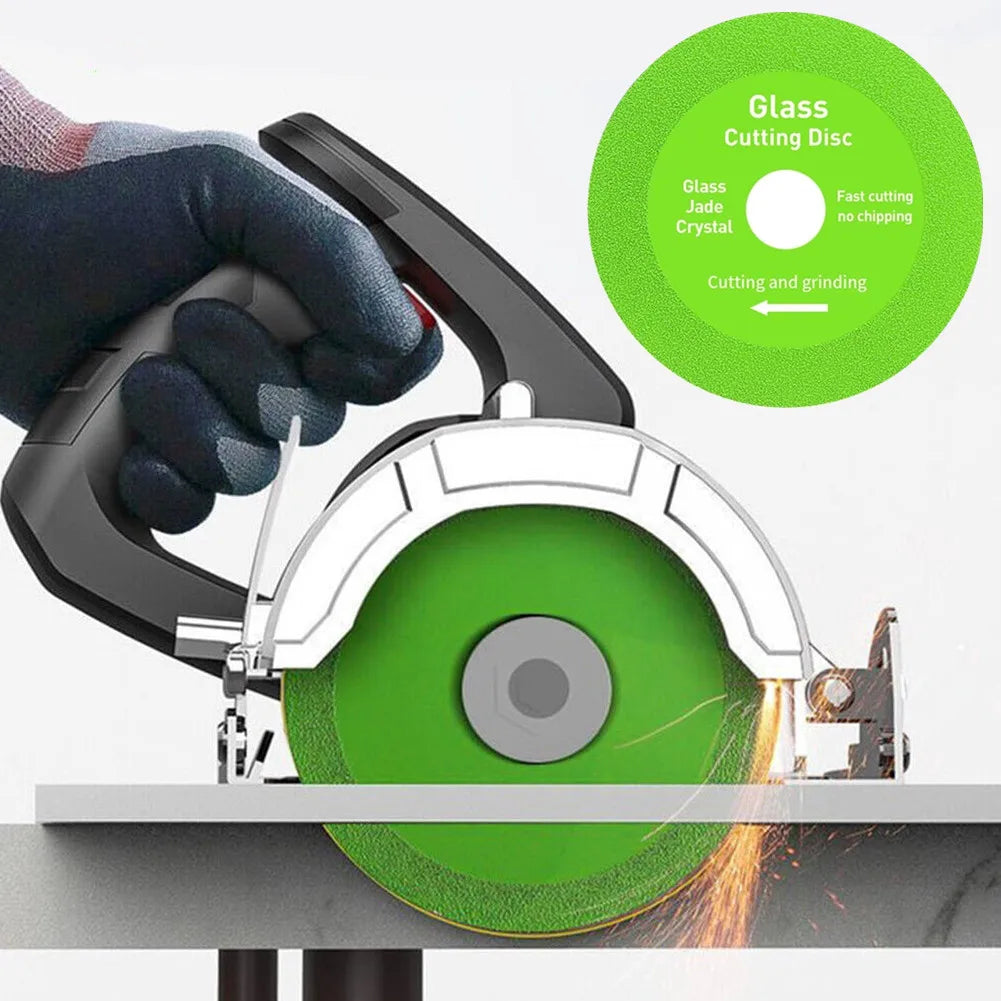 1Pcs Glass Cutting Disc 100/115/125*22.23mm Ultra-thin Saw Blade Diamond Jade Wine Bottle Ceramic Polish Angle Grinder Machine