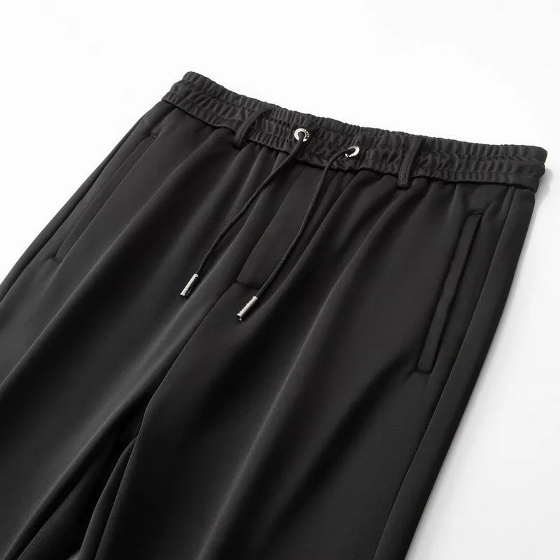 Winter Pants Men Straight Trousers Thicken Warm Oversize 6XL 7XL 8XL 10XL Plus Size Loose Fleece Formal Sweatpants Autumn Plush