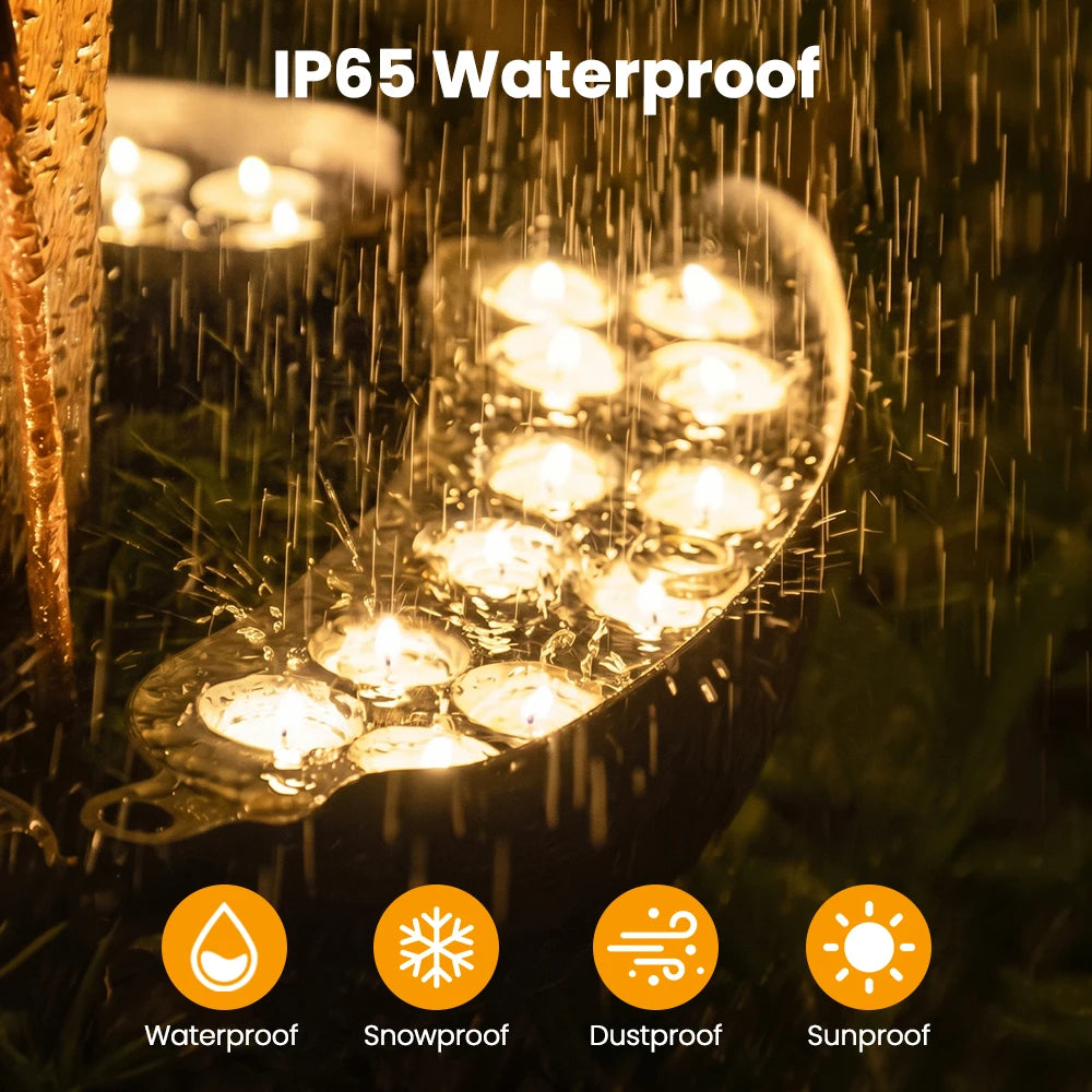 220V LED Tree Hug Lights IP65 Waterproof Outdoor Night Projection Spot Light For Home Decor Garden Park Yard Landscape Lamp