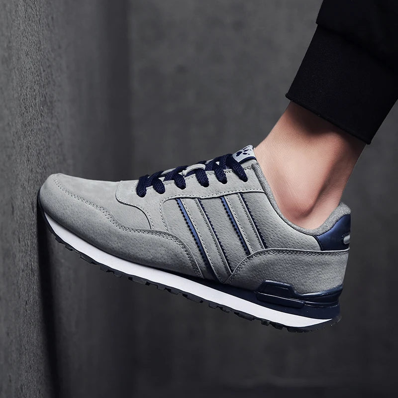Men's Sneakers Cemented Shoes Autumn Light Walking Shoes Lace-up Spring Daily Shoes Outdoor Tenis Masculino Zapatillas Hombre