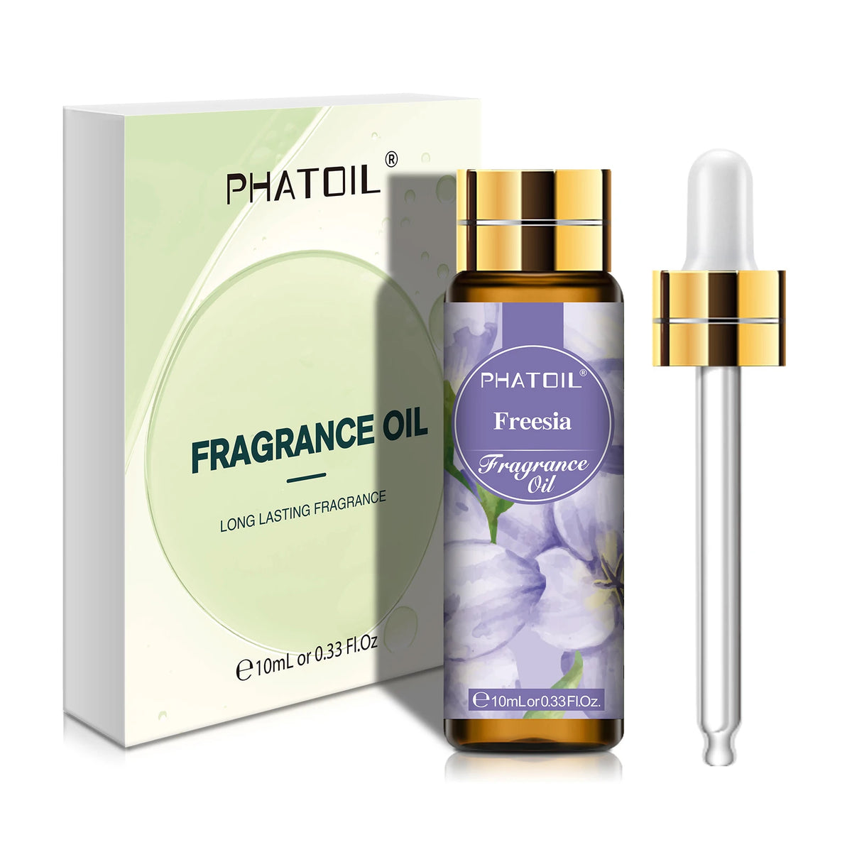 PHATOIL 10ml Fragrance Oil with Dropper White Musk Bubble Gum Sea Breeze Vanilla & Coconut  Coffee Aromatherapy Fragrance Oils