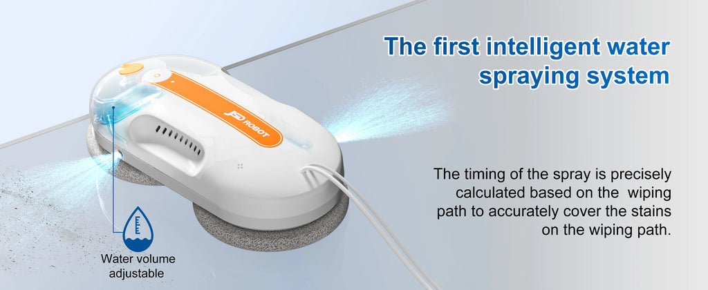 Ultra Low Noise Multifunctional Smart Window Cleaning Robot Household Villa Automatic Glass Cleaning Equipment