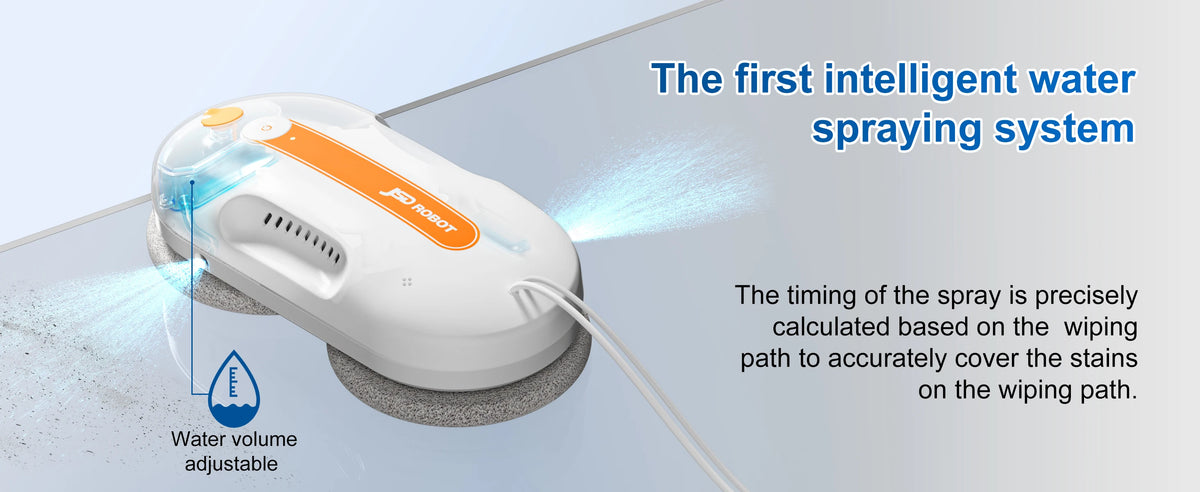 Ultra Low Noise Multifunctional Smart Window Cleaning Robot Household Villa Automatic Glass Cleaning Equipment