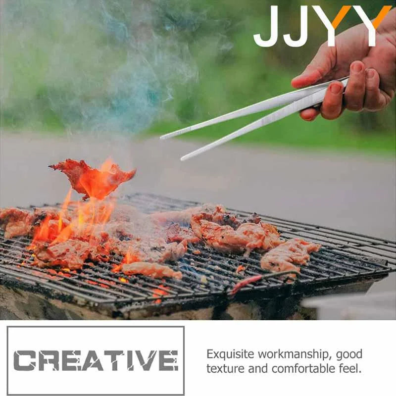 Multifunction Barbecue Tongs Food Tongs Food Clip Kitchen Gadgets Stainless Steel Churrasco Tweezers Clip Buffet BBQ Tool