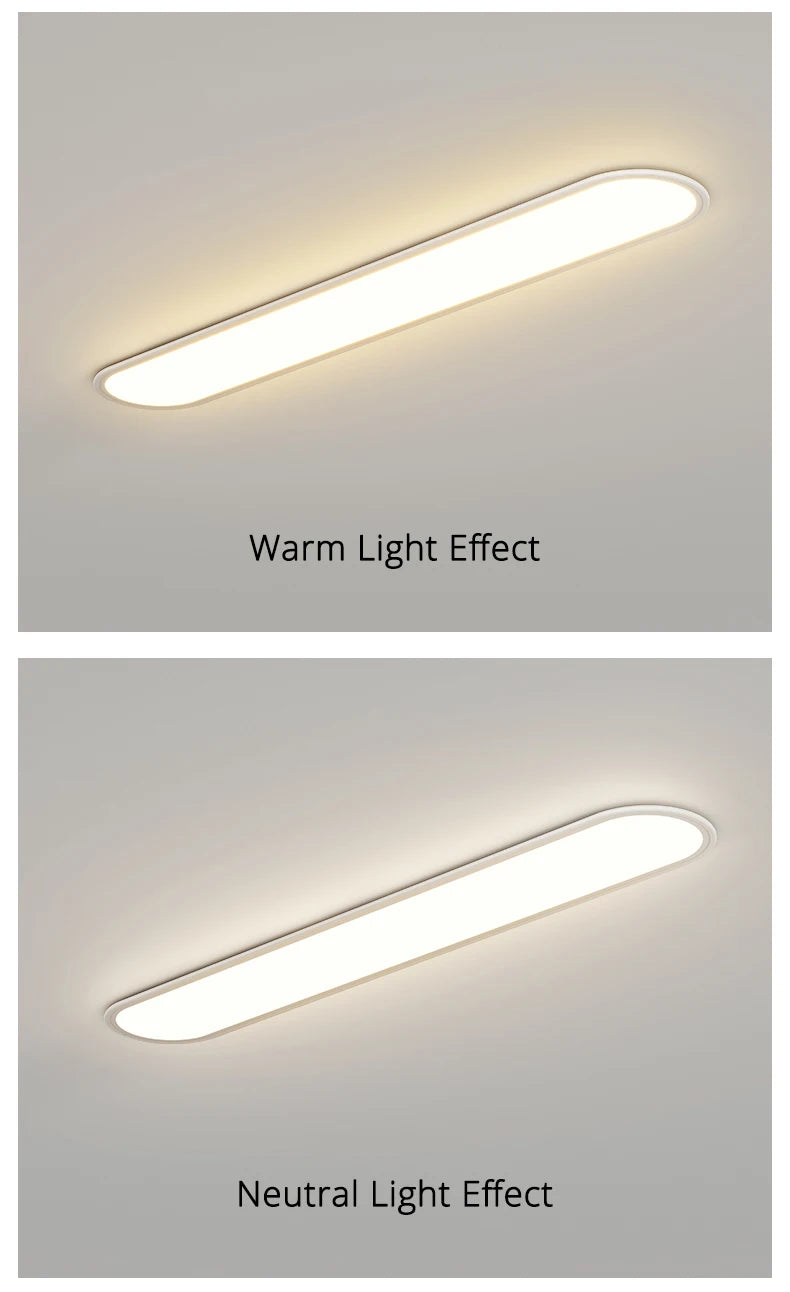 Led Ultra-thin Ceiling Light Long Corridor Aisle Lamp Home Balcony Lamps Simple Cloakroom Bedroom Porch Indoor Lighting Fixtures