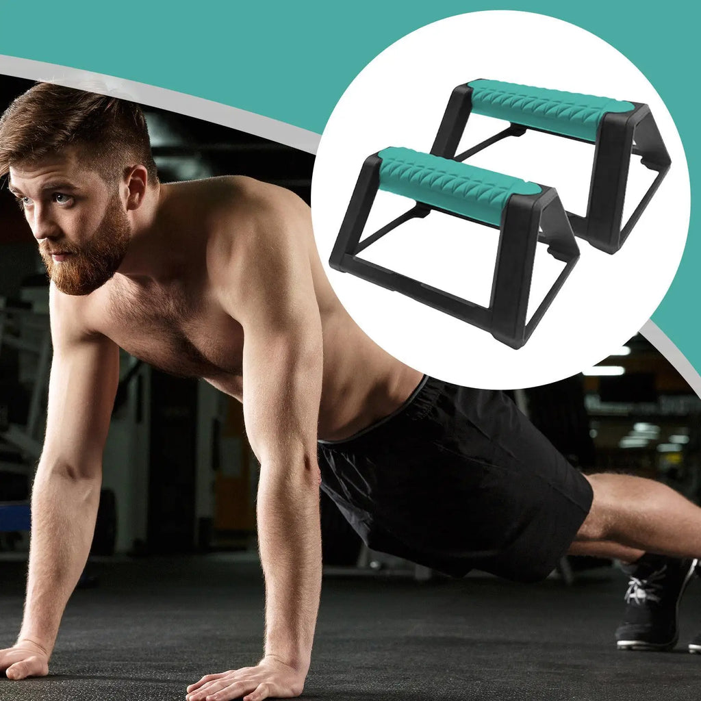 Push Up Handles for Floor Strength Training Equipment Multifunctional H-Shaped Push-up Bracket for Women and Men Home Gym