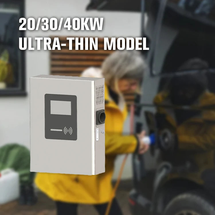 China Hot Selling  CCS2 20kw/30kw/40kw  Ev Charger Electric Car Ev Dc Charging Station for Home or Commercial Use