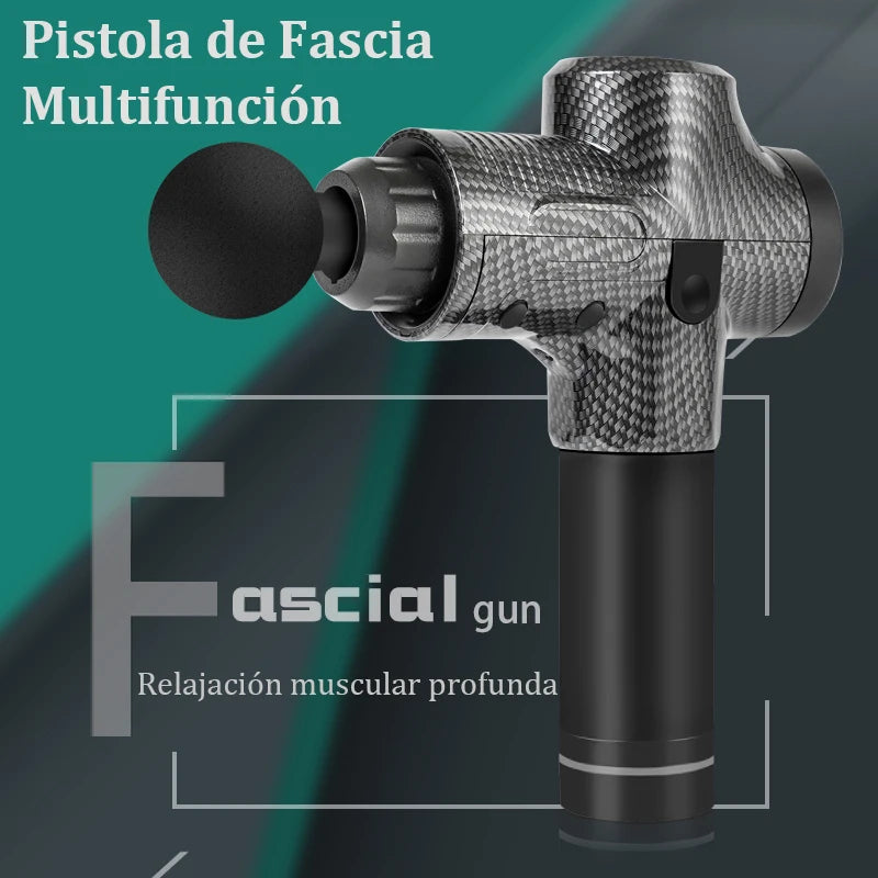Deep muscle massage gun, electric percussion massager for body, neck, back, legs, fitness tool