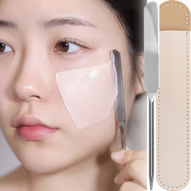 Professional Makeup Spatula Mixing Stick Foundation Brush Blending Liquid Foundation Shadow Brushes Face Base Makeup Beauty Tool