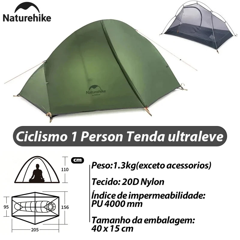 Naturehike Mongar 2 Tent Cloud Up 1 2 3 Persons Tent Star River Tent Cycling Tent Ultralight Outdoor Travel Hiking Camping Tent