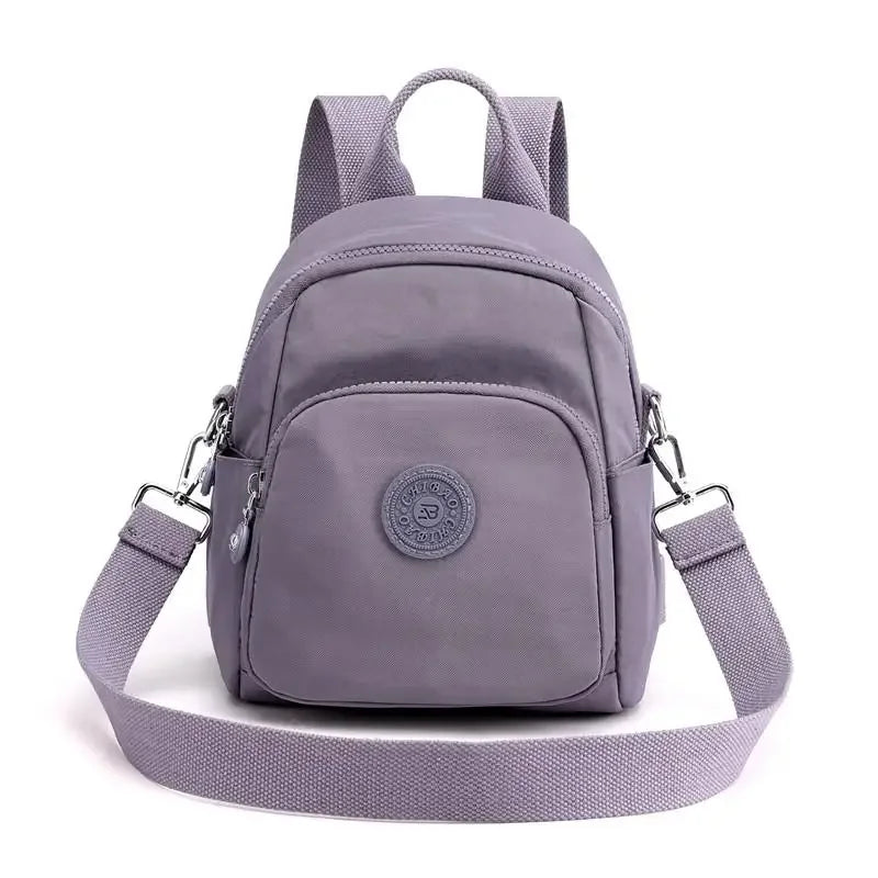 Women's Travel Casual Backpack College Students School Bag Korean Small Canvas Backpack Waterproof Fashion Shoulder Bags