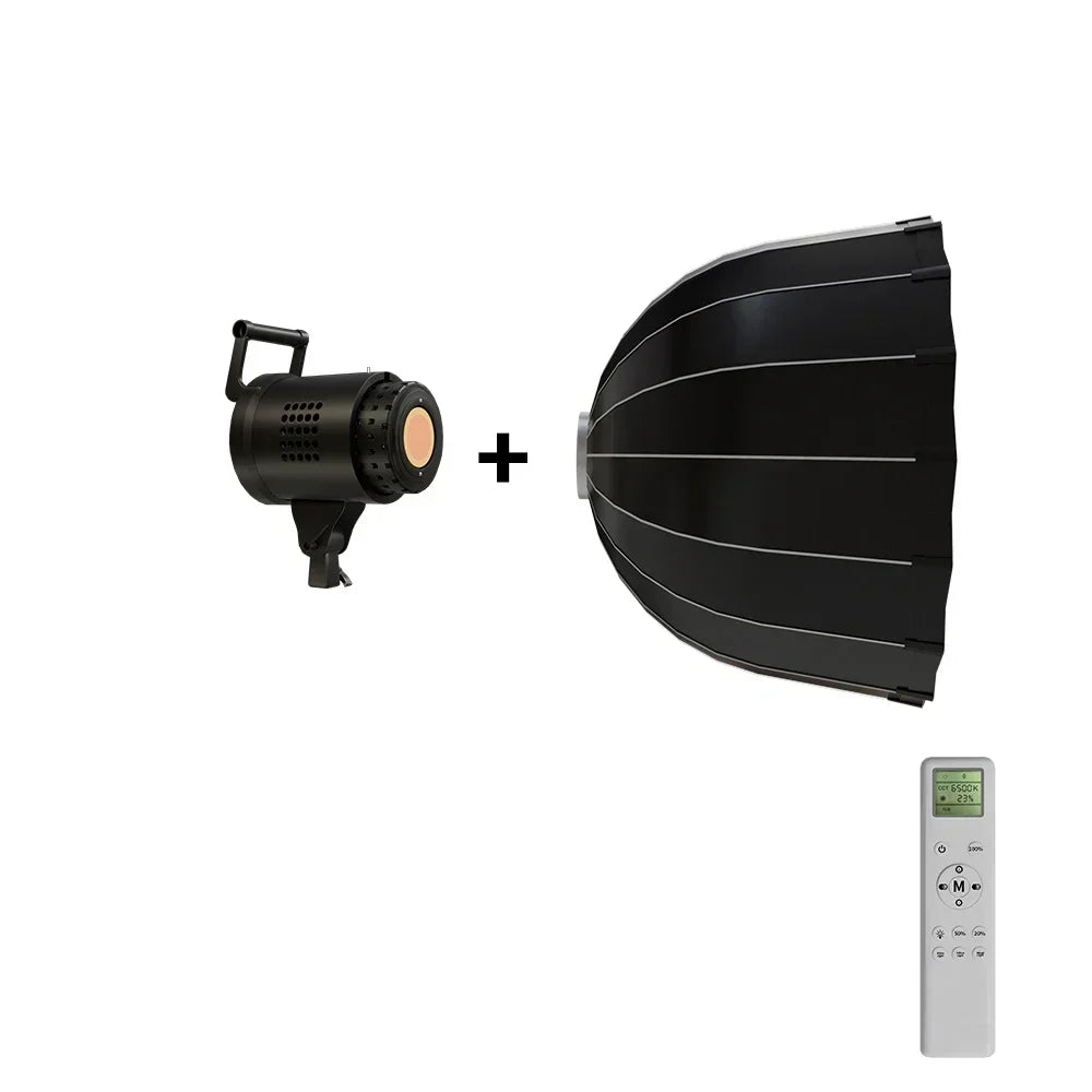 115/135W Photography Bowens Lighting LED 220V Video Studio Daylight-Balanced Lamp Portrait Flash Studio 3000-6000K 3 Colors